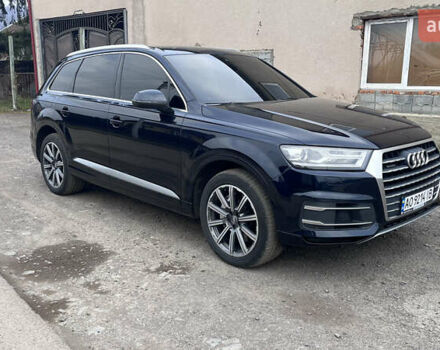 Ауди Ку 7 2016 в Мукачеве на Automoto.ua Синий Ауди Ку 7, объемом двигателя 3 л и пробегом 133 тыс. км за 27999 $, фото 25 на Automoto.ua