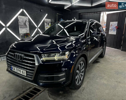 Ауди Ку 7 2016 в Киеве на Automoto.ua Синий Ауди Ку 7, объемом двигателя 3 л и пробегом 137 тыс. км за 30000 $, фото 62 на Automoto.ua