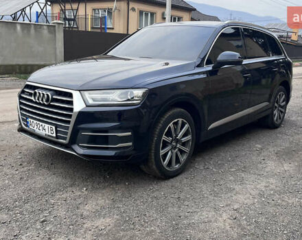 Ауди Ку 7 2016 в Мукачеве на Automoto.ua Синий Ауди Ку 7, объемом двигателя 3 л и пробегом 133 тыс. км за 27999 $, фото 21 на Automoto.ua