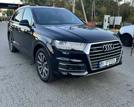 Синий Ауди Ку 7, объемом двигателя 3 л и пробегом 155 тыс. км за 29500 $, фото 7 на Automoto.ua