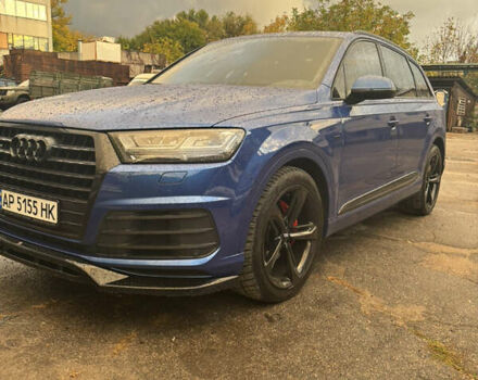Синий Ауди Ку 7, объемом двигателя 2.97 л и пробегом 201 тыс. км за 42000 $, фото 2 на Automoto.ua