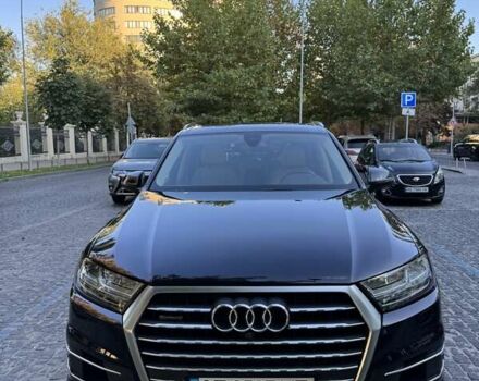 Синий Ауди Ку 7, объемом двигателя 3 л и пробегом 144 тыс. км за 33500 $, фото 1 на Automoto.ua