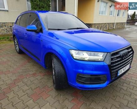 Синий Ауди Ку 7, объемом двигателя 3 л и пробегом 234 тыс. км за 31999 $, фото 1 на Automoto.ua