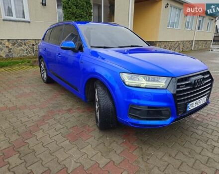 Синий Ауди Ку 7, объемом двигателя 3 л и пробегом 234 тыс. км за 31999 $, фото 2 на Automoto.ua
