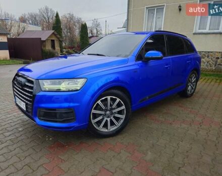 Синий Ауди Ку 7, объемом двигателя 3 л и пробегом 234 тыс. км за 31999 $, фото 3 на Automoto.ua