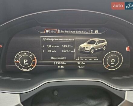 Синий Ауди Ку 7, объемом двигателя 3 л и пробегом 234 тыс. км за 31999 $, фото 58 на Automoto.ua