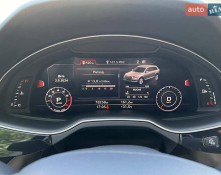 Синий Ауди Ку 7, объемом двигателя 3 л и пробегом 78 тыс. км за 32000 $, фото 6 на Automoto.ua