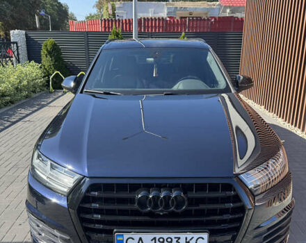 Синий Ауди Ку 7, объемом двигателя 3 л и пробегом 110 тыс. км за 27500 $, фото 1 на Automoto.ua