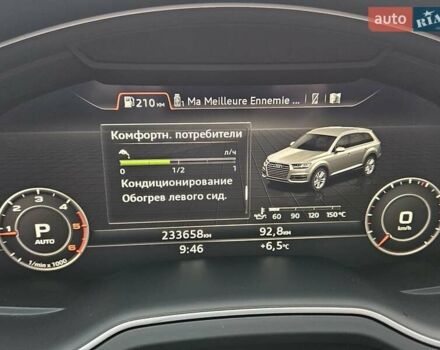 Синий Ауди Ку 7, объемом двигателя 3 л и пробегом 234 тыс. км за 31999 $, фото 56 на Automoto.ua