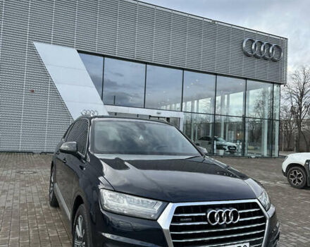 Синий Ауди Ку 7, объемом двигателя 3 л и пробегом 160 тыс. км за 27000 $, фото 2 на Automoto.ua