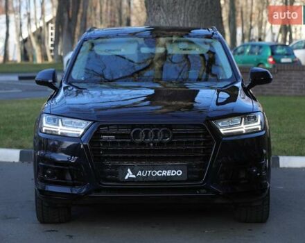 Синий Ауди Ку 7, объемом двигателя 3 л и пробегом 169 тыс. км за 34000 $, фото 1 на Automoto.ua