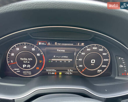 Синий Ауди Ку 7, объемом двигателя 3 л и пробегом 162 тыс. км за 21000 $, фото 9 на Automoto.ua