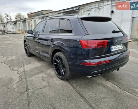 Синий Ауди Ку 7, объемом двигателя 3 л и пробегом 134 тыс. км за 29500 $, фото 4 на Automoto.ua
