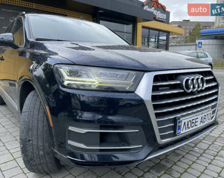 Синий Ауди Ку 7, объемом двигателя 3 л и пробегом 162 тыс. км за 22000 $, фото 1 на Automoto.ua