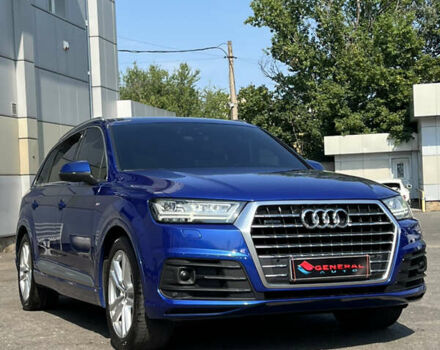 Синій Ауді Ку 7, об'ємом двигуна 2.97 л та пробігом 216 тис. км за 34850 $, фото 1 на Automoto.ua
