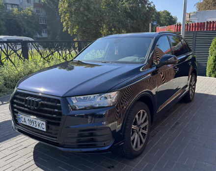 Синий Ауди Ку 7, объемом двигателя 3 л и пробегом 110 тыс. км за 27500 $, фото 2 на Automoto.ua