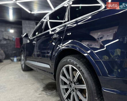 Ауди Ку 7 2016 в Киеве на Automoto.ua Синий Ауди Ку 7, объемом двигателя 3 л и пробегом 137 тыс. км за 30000 $, фото 84 на Automoto.ua