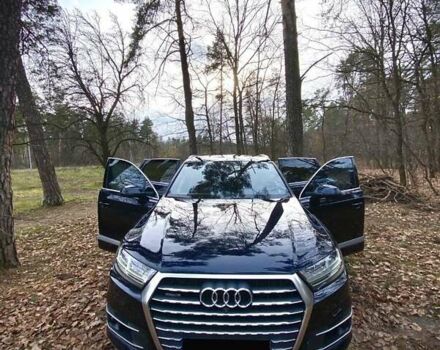 Синій Ауді Ку 7, об'ємом двигуна 3 л та пробігом 161 тис. км за 31151 $, фото 3 на Automoto.ua