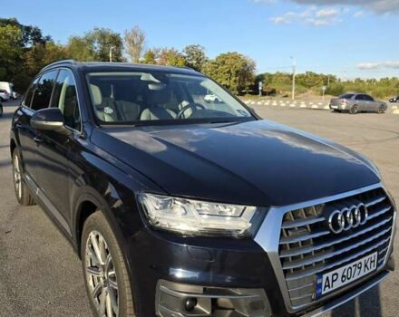 Синий Ауди Ку 7, объемом двигателя 3 л и пробегом 111 тыс. км за 31000 $, фото 4 на Automoto.ua