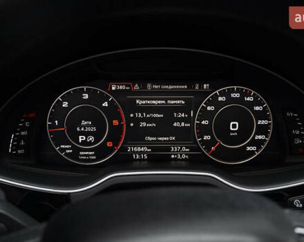 Синий Ауди Ку 7, объемом двигателя 2.97 л и пробегом 217 тыс. км за 32999 $, фото 16 на Automoto.ua