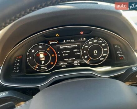 Синий Ауди Ку 7, объемом двигателя 3 л и пробегом 155 тыс. км за 40500 $, фото 21 на Automoto.ua