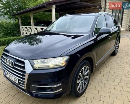 Ауді Ку 7 2017 у Івано-Франківську на Automoto.ua Синій Ауді Ку 7, об'ємом двигуна 3 л та пробігом 145 тис. км за 35500 $, фото 9 на Automoto.ua