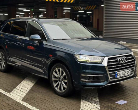Синий Ауди Ку 7, объемом двигателя 3 л и пробегом 120 тыс. км за 32000 $, фото 3 на Automoto.ua