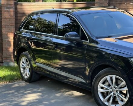 Синий Ауди Ку 7, объемом двигателя 3 л и пробегом 161 тыс. км за 26500 $, фото 3 на Automoto.ua