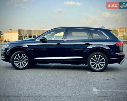 Ауді Ку 7 2018 у Києві на Automoto.ua Синій Ауді Ку 7, об'ємом двигуна 2 л та пробігом 162 тис. км за 25700 $, фото 11 на Automoto.ua