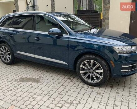 Синий Ауди Ку 7, объемом двигателя 3 л и пробегом 132 тыс. км за 30000 $, фото 3 на Automoto.ua