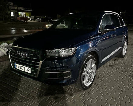 Синий Ауди Ку 7, объемом двигателя 3 л и пробегом 63 тыс. км за 44500 $, фото 5 на Automoto.ua