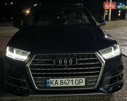 Синий Ауди Ку 7, объемом двигателя 3 л и пробегом 63 тыс. км за 44500 $, фото 2 на Automoto.ua