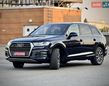 Ауді Ку 7 2018 у Києві на Automoto.ua Синій Ауді Ку 7, об'ємом двигуна 2 л та пробігом 162 тис. км за 25700 $, фото 13 на Automoto.ua