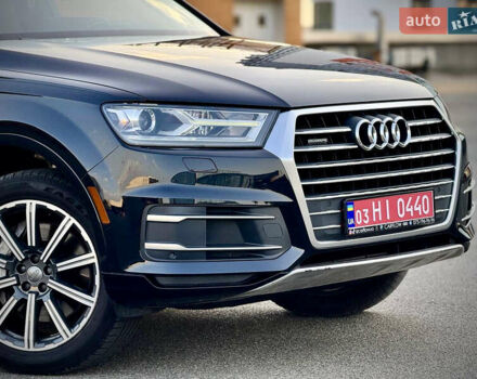 Ауді Ку 7 2018 у Києві на Automoto.ua Синій Ауді Ку 7, об'ємом двигуна 2 л та пробігом 162 тис. км за 25700 $, фото 16 на Automoto.ua