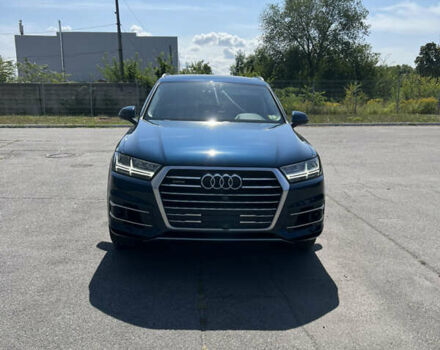 Синий Ауди Ку 7, объемом двигателя 3 л и пробегом 147 тыс. км за 35000 $, фото 1 на Automoto.ua