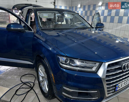 Синій Ауді Ку 7, об'ємом двигуна 3 л та пробігом 105 тис. км за 33000 $, фото 1 на Automoto.ua