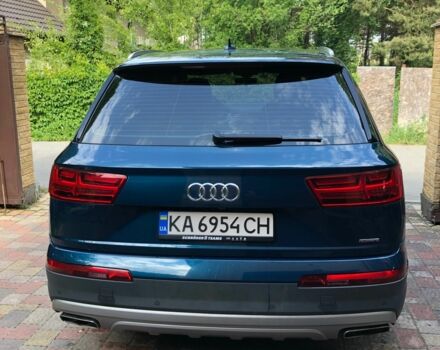 Ауди Ку 7 2018 в Буче на Automoto.ua Синий Ауди Ку 7, объемом двигателя 3 л и пробегом 139 тыс. км за 41500 $, фото 4 на Automoto.ua