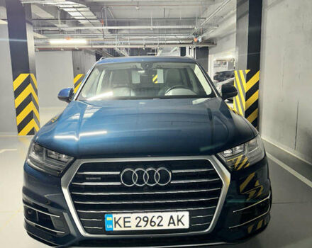 Синий Ауди Ку 7, объемом двигателя 3 л и пробегом 147 тыс. км за 35000 $, фото 2 на Automoto.ua