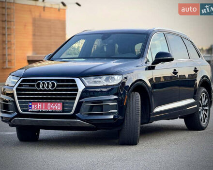 Ауді Ку 7 2018 у Києві на Automoto.ua Синій Ауді Ку 7, об'ємом двигуна 2 л та пробігом 162 тис. км за 25700 $, фото 14 на Automoto.ua