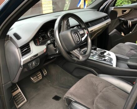 Ауди Ку 7 2018 в Буче на Automoto.ua Синий Ауди Ку 7, объемом двигателя 3 л и пробегом 139 тыс. км за 41500 $, фото 6 на Automoto.ua