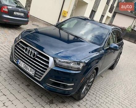 Синий Ауди Ку 7, объемом двигателя 3 л и пробегом 132 тыс. км за 30000 $, фото 2 на Automoto.ua