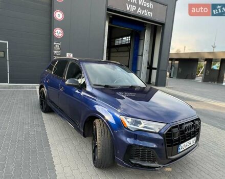 Синий Ауди Ку 7, объемом двигателя 3 л и пробегом 110 тыс. км за 45500 $, фото 5 на Automoto.ua