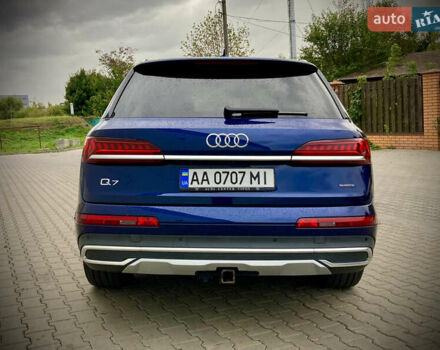 Ауди Ку 7 2020 в Киеве на Automoto.ua Синий Ауди Ку 7, объемом двигателя 3 л и пробегом 86 тыс. км за 49900 $, фото 3 на Automoto.ua