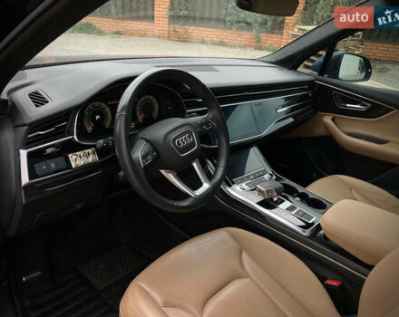 Ауди Ку 7 2020 в Киеве на Automoto.ua Синий Ауди Ку 7, объемом двигателя 3 л и пробегом 86 тыс. км за 49900 $, фото 18 на Automoto.ua