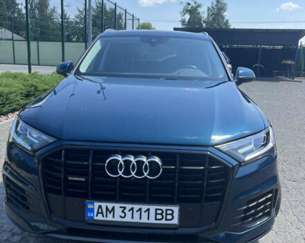 Синий Ауди Ку 7, объемом двигателя 1.98 л и пробегом 85 тыс. км за 45000 $, фото 1 на Automoto.ua