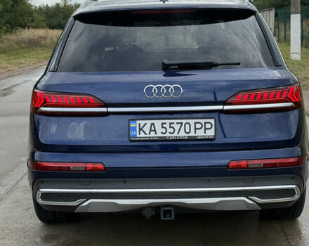 Синий Ауди Ку 7, объемом двигателя 3 л и пробегом 134 тыс. км за 55000 $, фото 5 на Automoto.ua