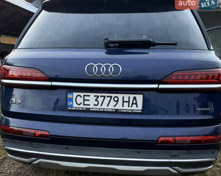 Синий Ауди Ку 7, объемом двигателя 3 л и пробегом 114 тыс. км за 47533 $, фото 1 на Automoto.ua