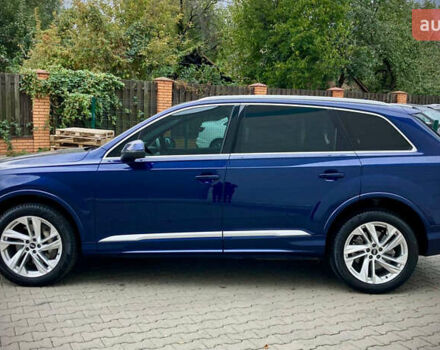 Ауди Ку 7 2020 в Киеве на Automoto.ua Синий Ауди Ку 7, объемом двигателя 3 л и пробегом 86 тыс. км за 49900 $, фото 6 на Automoto.ua