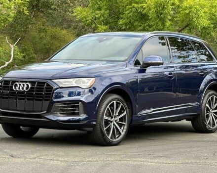 Синий Ауди Ку 7, объемом двигателя 3 л и пробегом 46 тыс. км за 22000 $, фото 2 на Automoto.ua