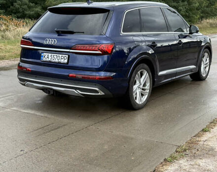 Синий Ауди Ку 7, объемом двигателя 3 л и пробегом 134 тыс. км за 55000 $, фото 3 на Automoto.ua